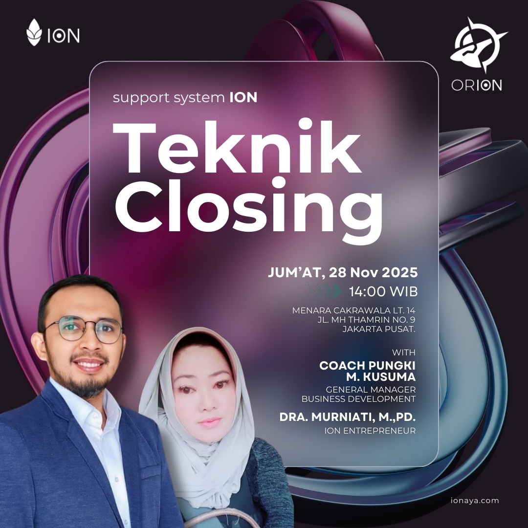 Support System ION - Teknik Closing